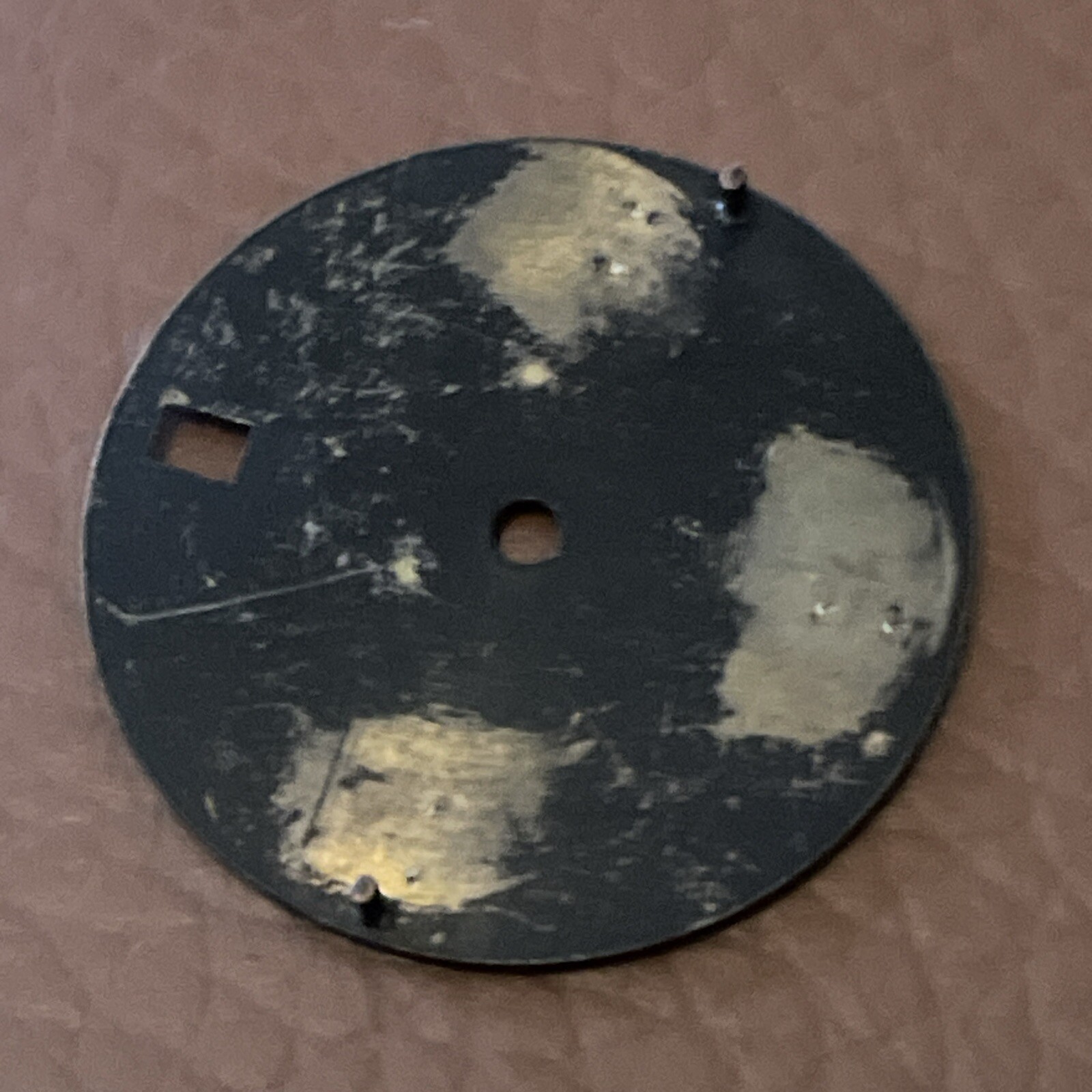 Dial For Girard Perregaux Gyromatic Chronometer HF Gyrodate Black Swiss Black 26