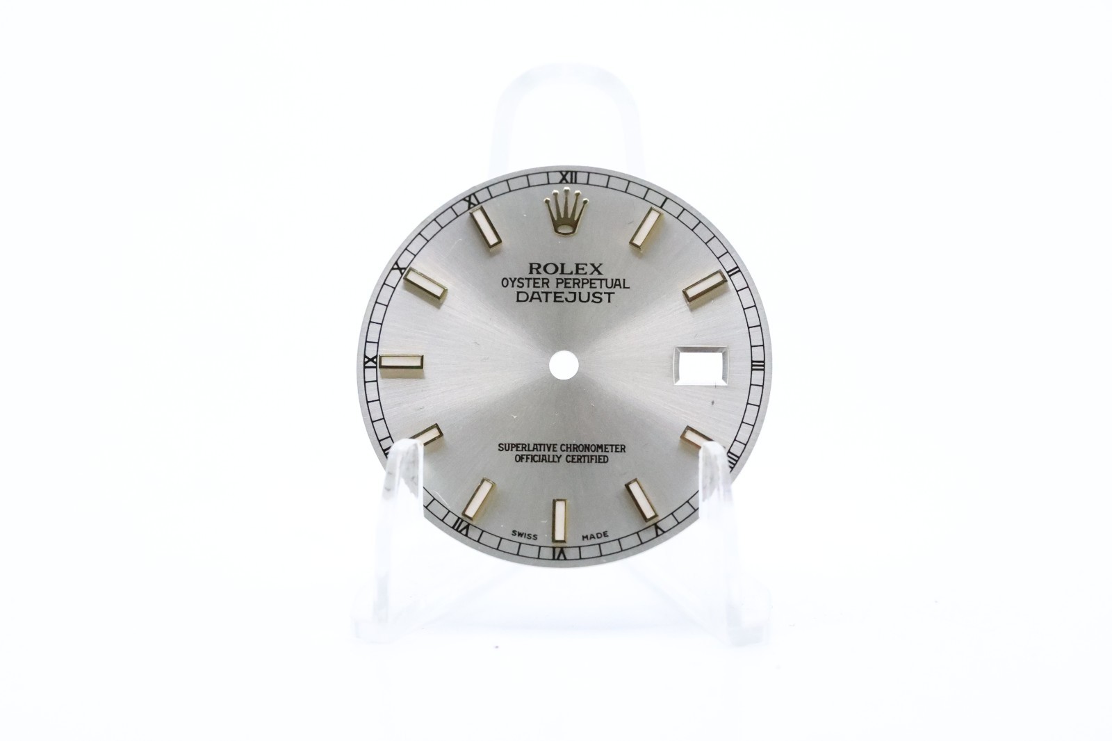 Genuine Rolex Datejust 116233 Silver Sunburst Dial Baton Genuine Swiss #D14