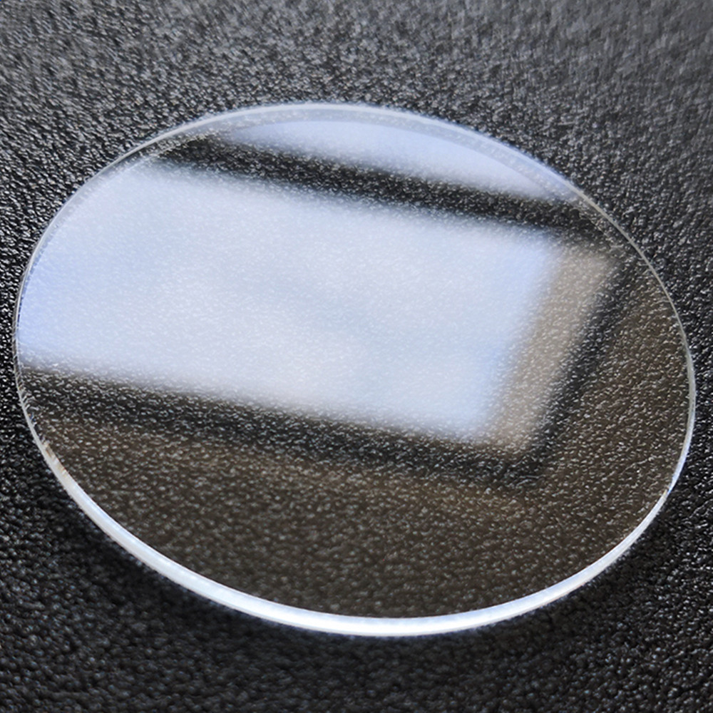2.0mm Flat Sapphire Watch Glass Crystal 20 – 40mm Dia With Waterproof Gasket