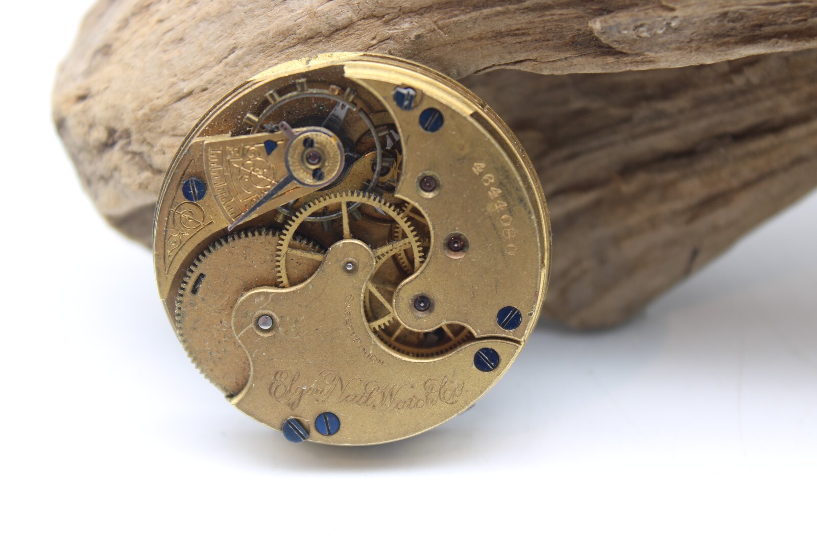 1893 ELGIN POCKET WATCH MOVEMENT 4644080 GRADE 118 6s 11j (CI)