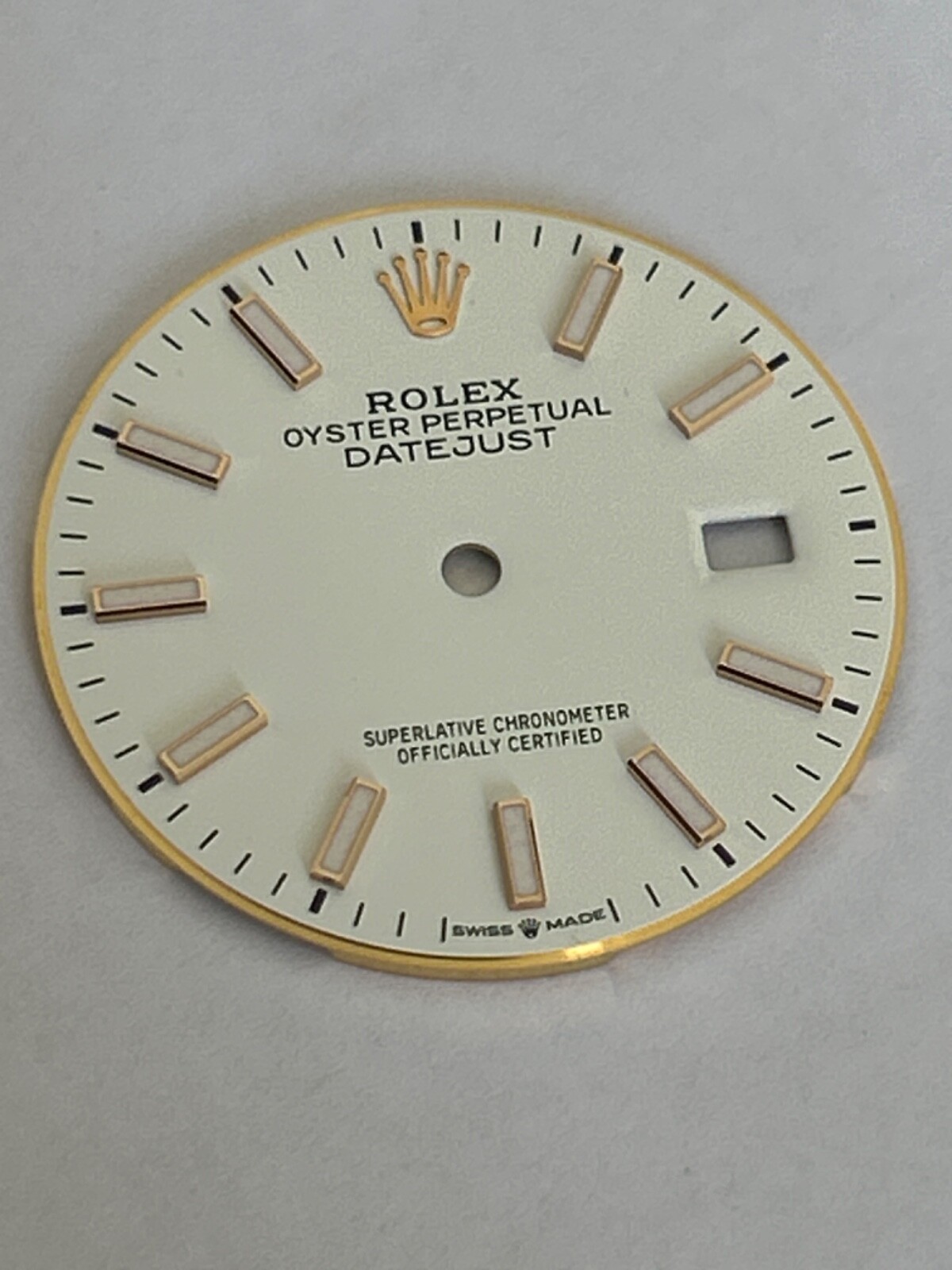 NEW Original Rolex Datejust 36MM rose gold index Dial for reference 126231