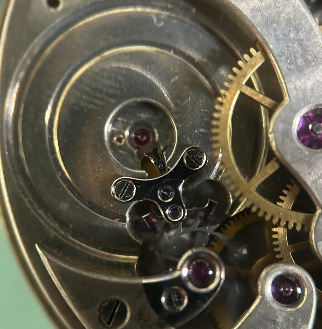 38.7mm Agassiz 21 Jewel Mechanical Pocket Watch Movement (Incomplete)