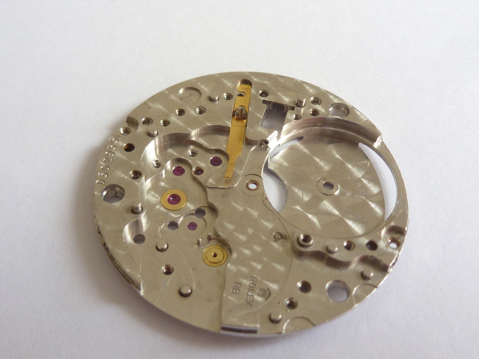 100% Authentic ROLEX 1570 Main Plate with all jewels mint condition 1530