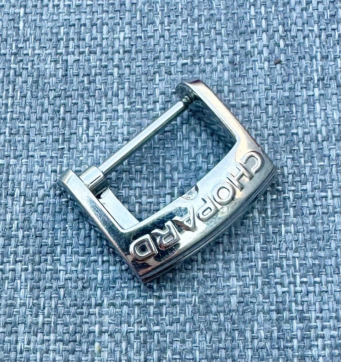 An Authentic Stainless Steel Chopard Watch Buckle 16.5mm.