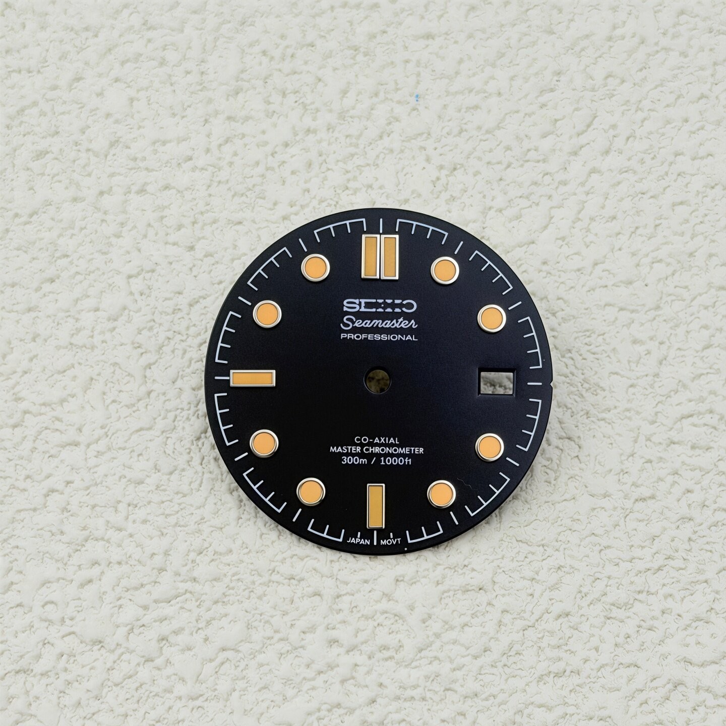 31mm SeaMaster Watch Dial Green Lume For NH35 NH36 Movement Watch Parts