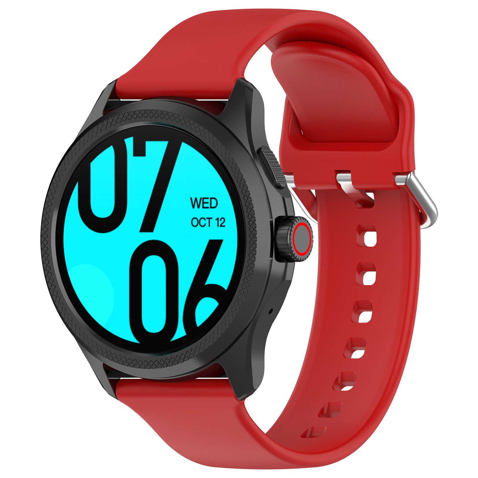 Silicone Strap Replacement Sport Watch Band For Ticwatch Pro 5 Smartwatch