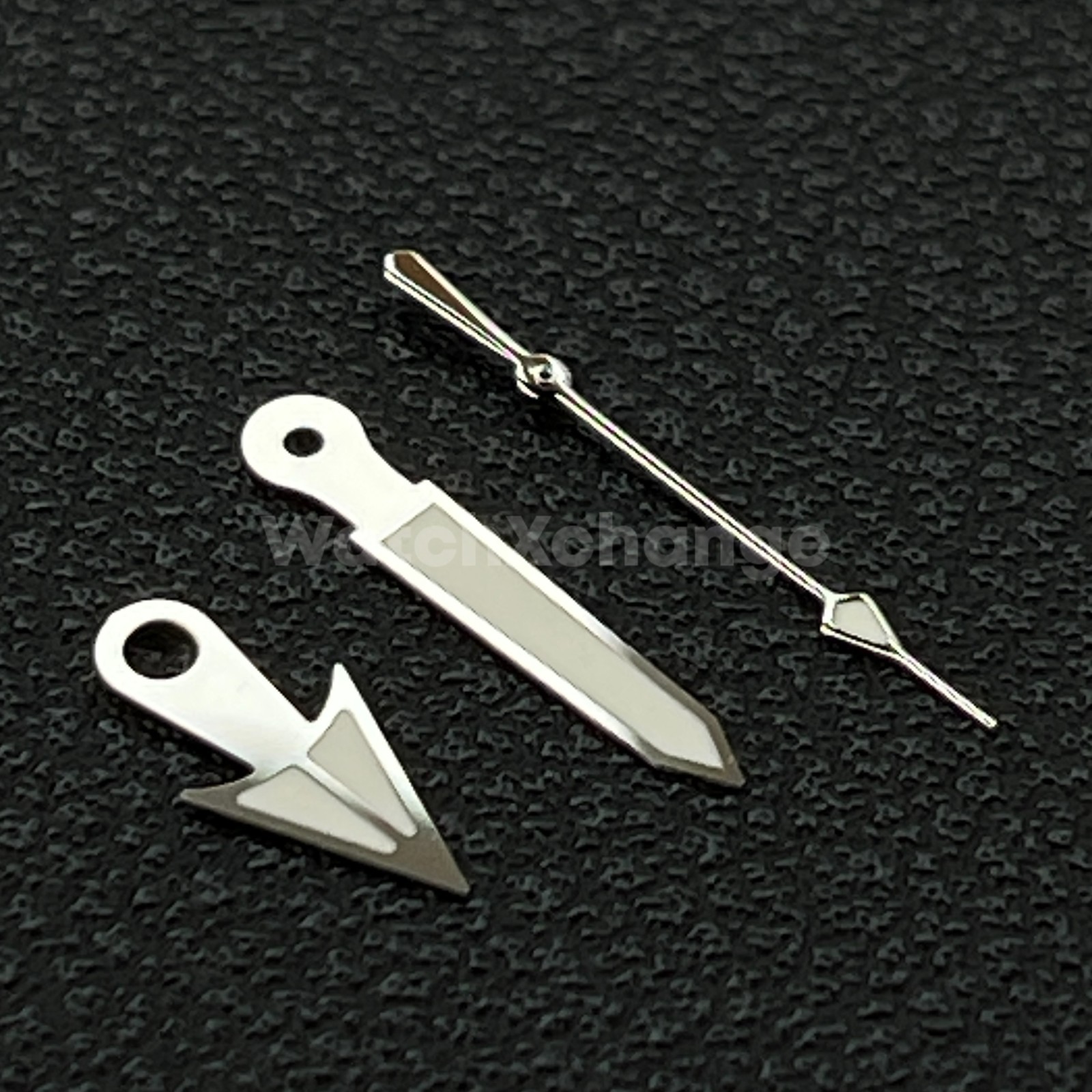 Silver Triangle Arrow Watch Hands For Seiko NH34 NH35 NH36 4R 7S 7002 7009