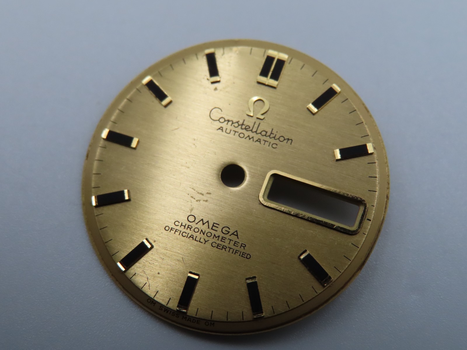 Vintage Omega Constellation Day-Date 18k Yellow Gold Dial – C. 1960’s