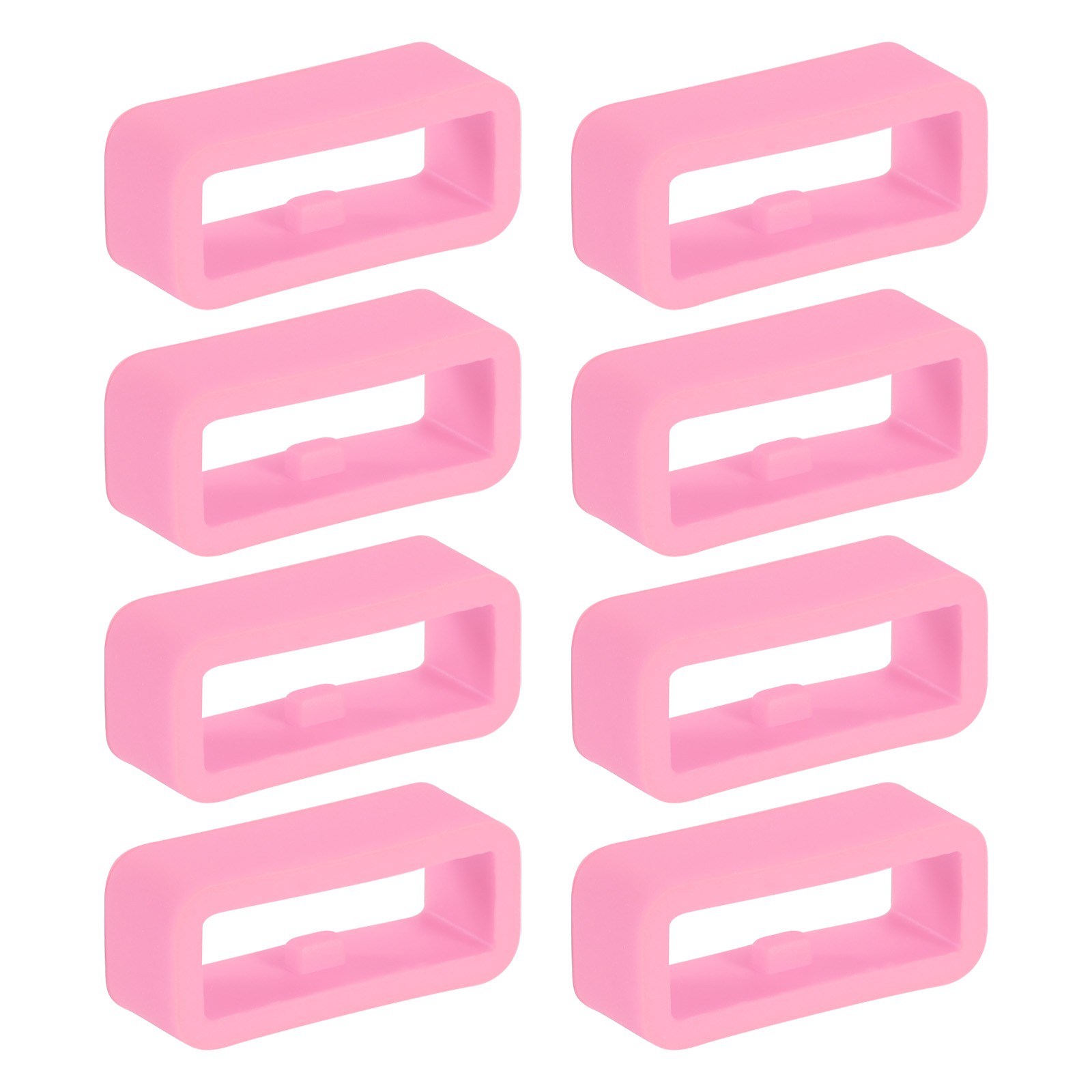 8 Pcs Watch Band Holder Loop, 16mm Universal Watch Replacement Band, Pink