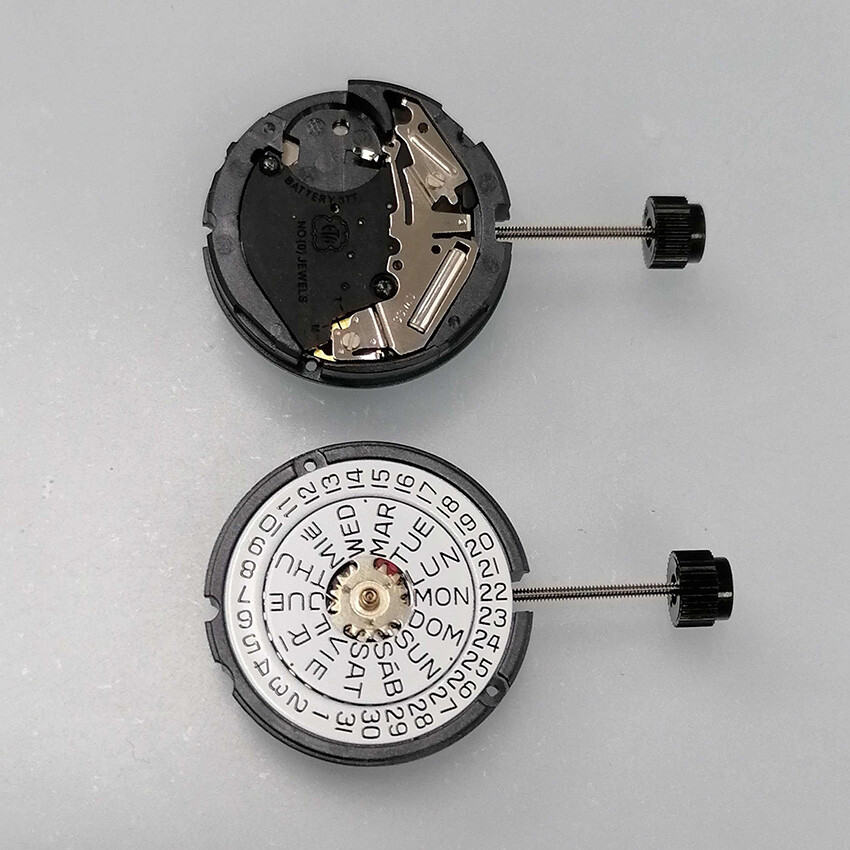 3/6 Position Double Calendar Quartz Movement Fit For ETA 803.112/803.114/803.122