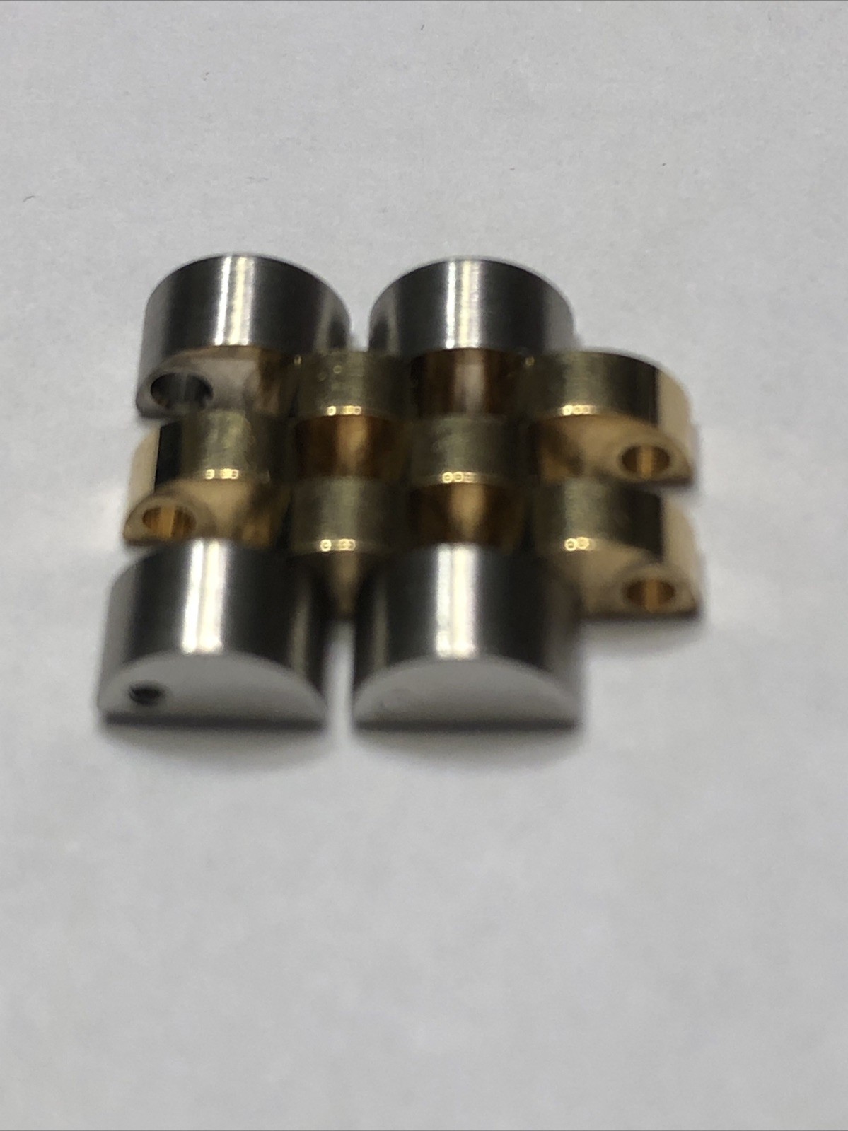 GENUINE ROLEX JUBILEE 18K / SS LINKS FOR LADIES BRACELET 14mm