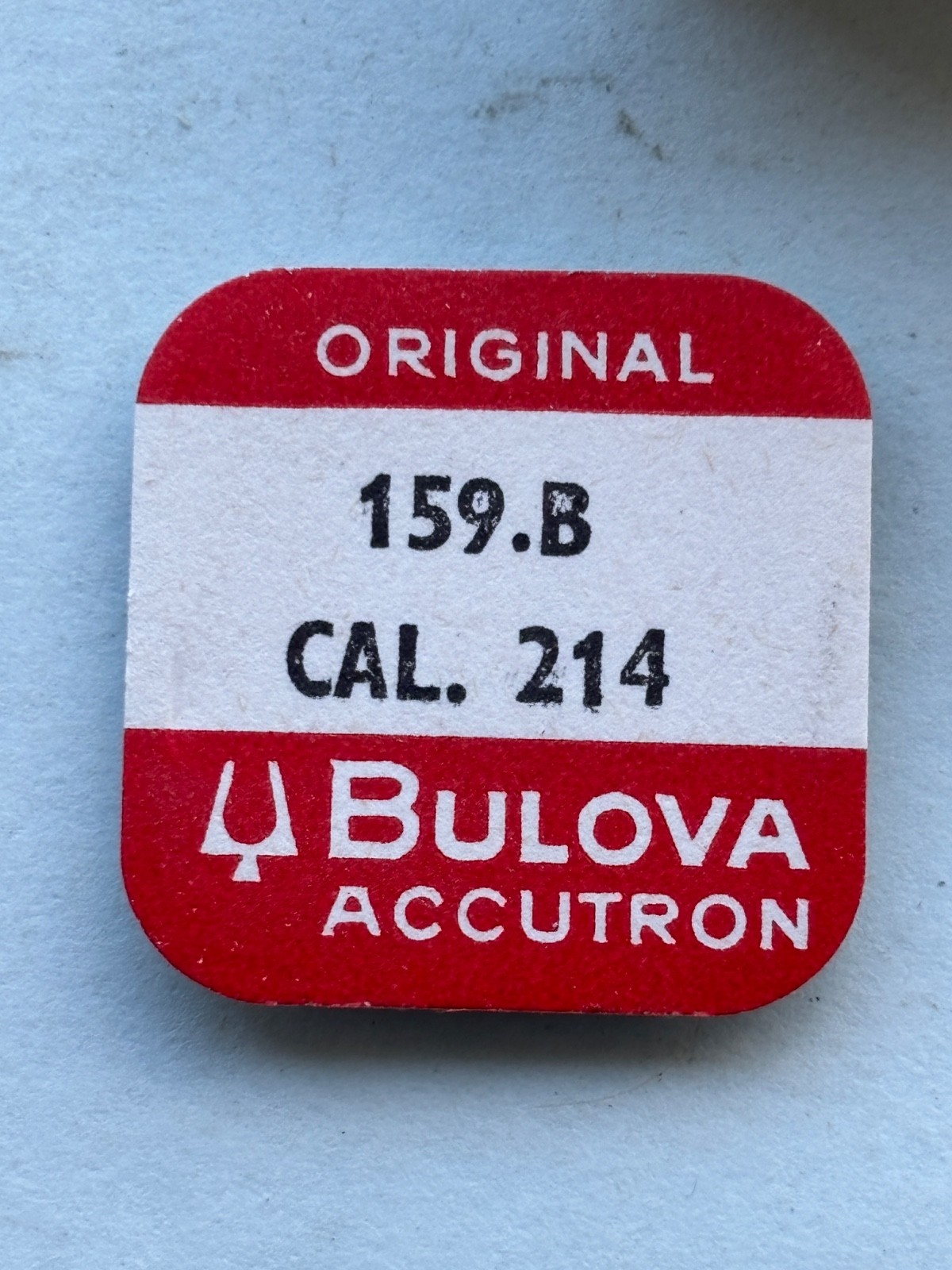 Bulova Accutron cal 214 spaceview Part 159B Cap Jewel index second wheel new