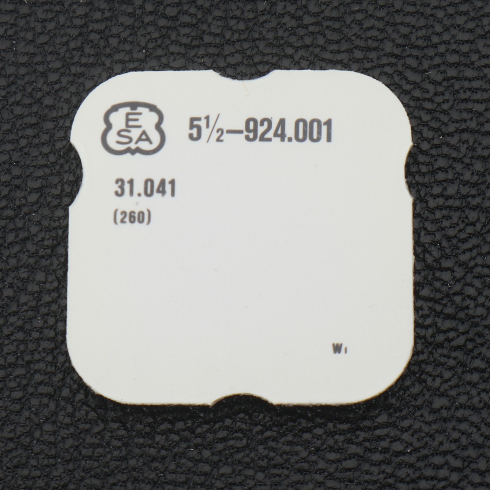 Genuine ESA 924.001 #260 Minute Wheel 31.041 New Old Stock Watch Part (G5D10)