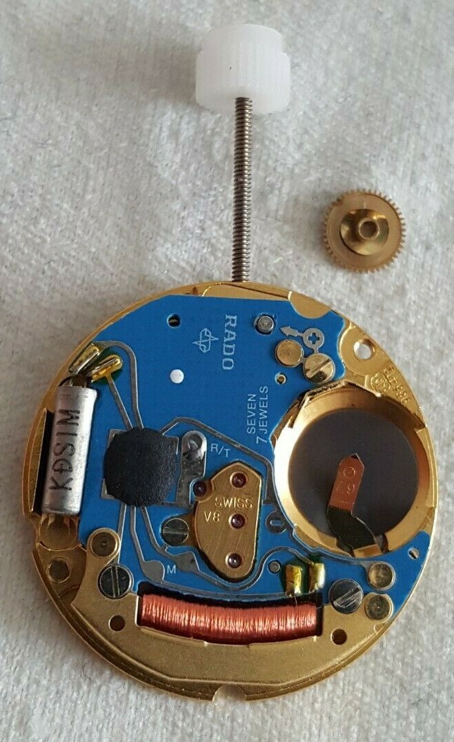 RADO Movement (ETA Caliber 956.412) Hour Wheel Height 1.06mm