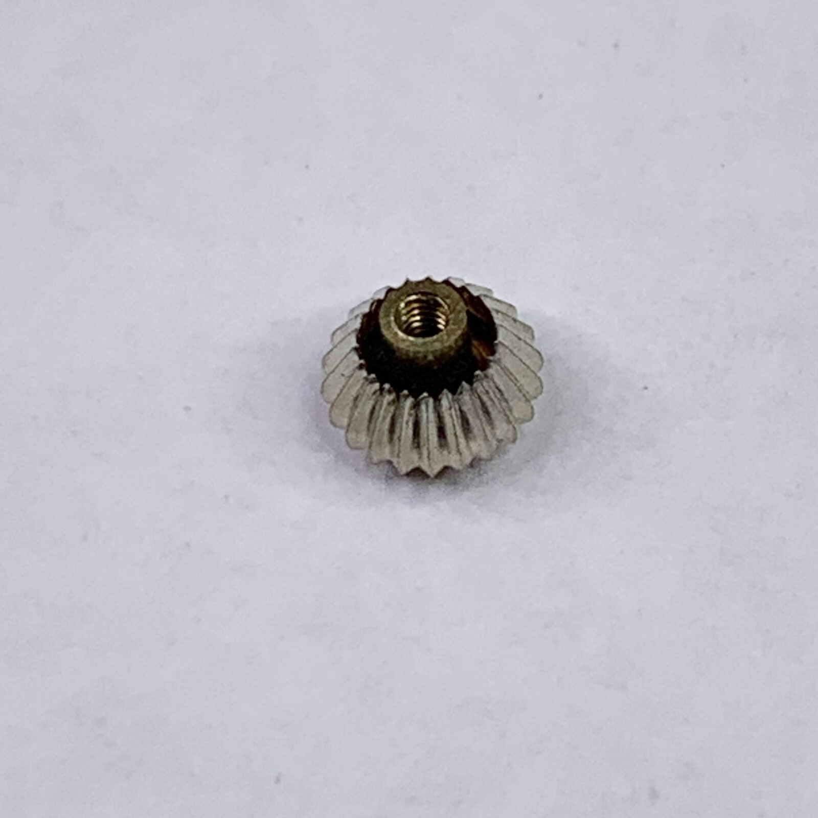 Louis XV Pocket Watch Winder Crown 6mm Watchmaker Parts Repair White Silver