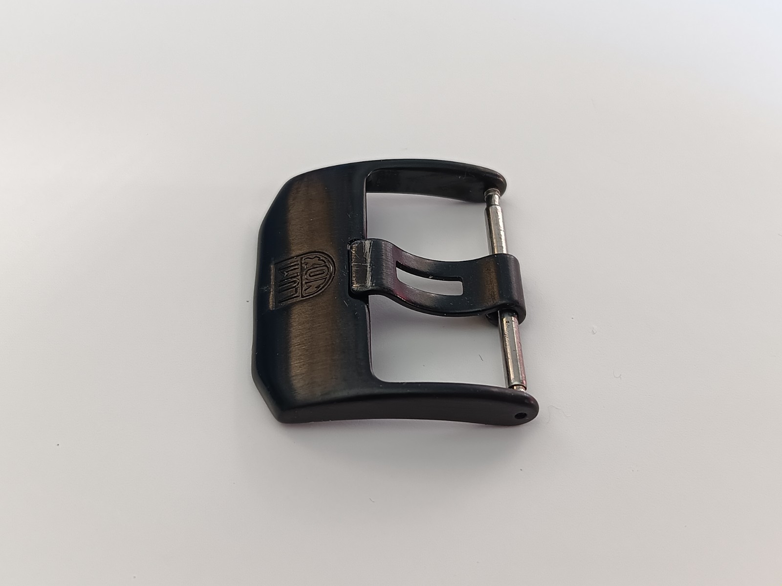 Genuine Luminox OEM 23mm Black IP S/Steel Tang Pin Navy Seal Sea Anu Buckle