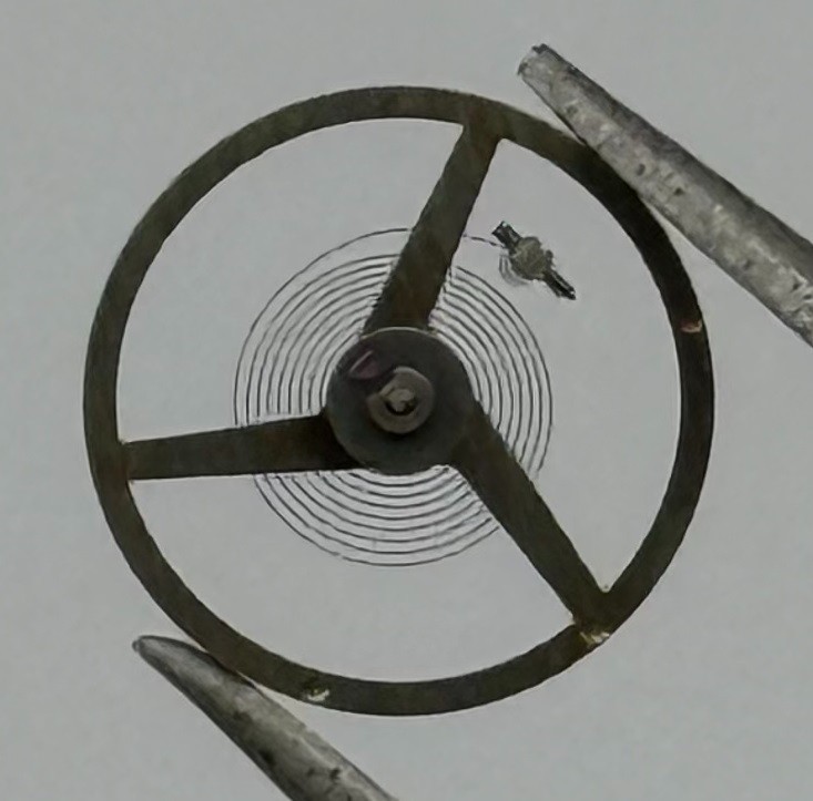 Felsa 4062 Balance Wheel Complete And Spring Renata Watch Movement Parts NOS