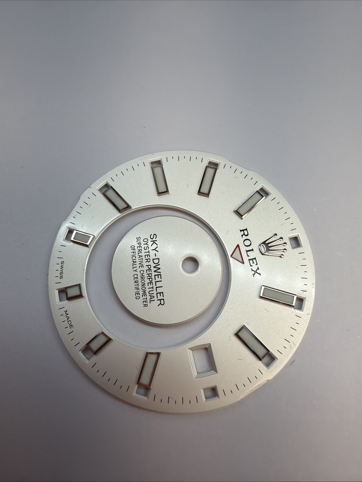 Rolex Sky-Dweller White Stick Dial Markers For 326934