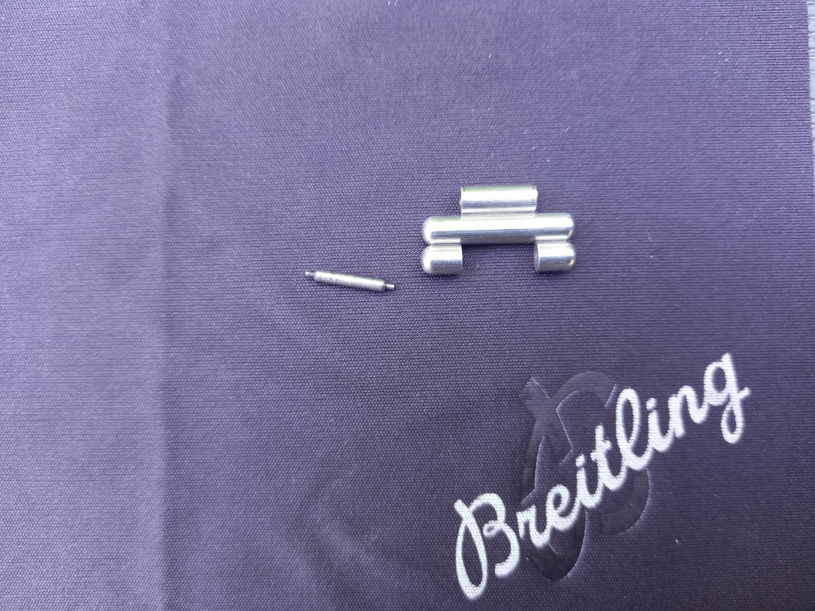20mm Breitling Rouleaux Satin Steel Link Mesh