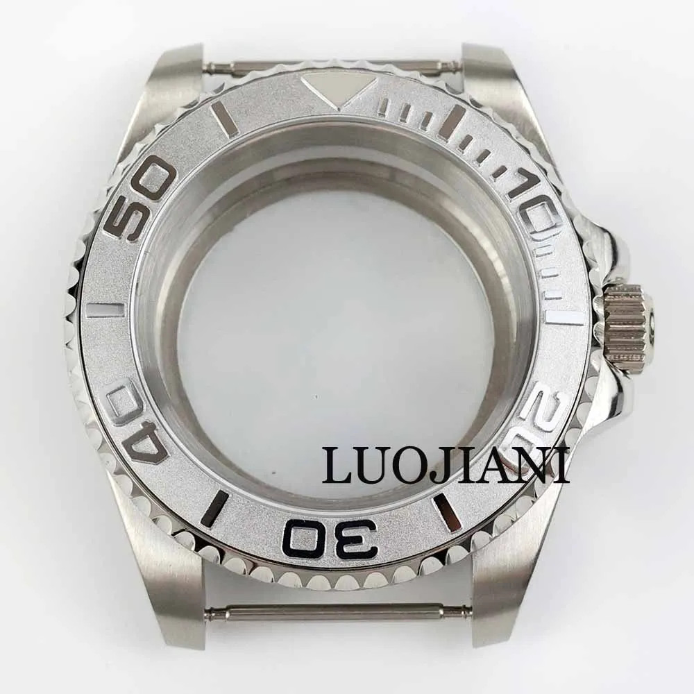 40mm NH35 Steel Case Ceramic Bezel Sapphire 28.5 Dial Jubilee Strap