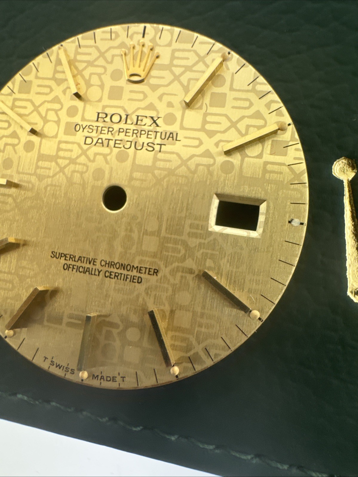 Rolex Datejust 36 Factory Champagne Jubilee Dial w/ Gold Hour Markers 16013 – D2