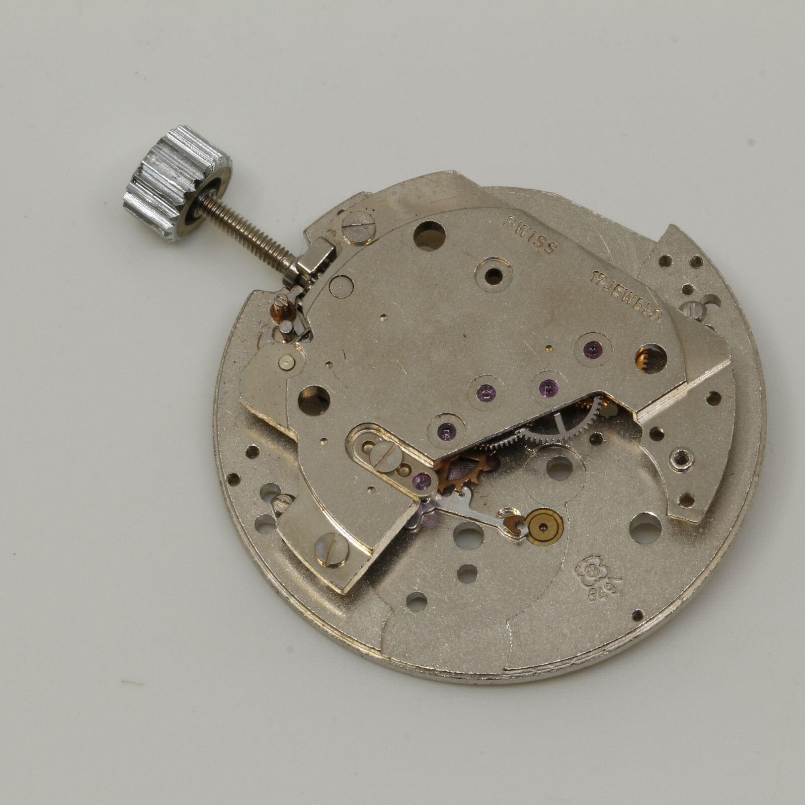 Bettlach EB 8491 incomplete Watch MOVEMENT NOS 2xpieces- for repair or for parts