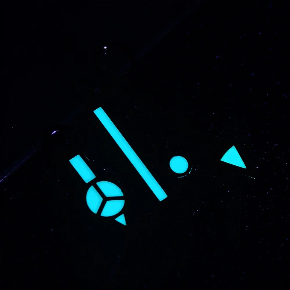 Luminous Watch Hands Ice Blue 4-Pin Wristwatch For NH34 GMT Modified Parts