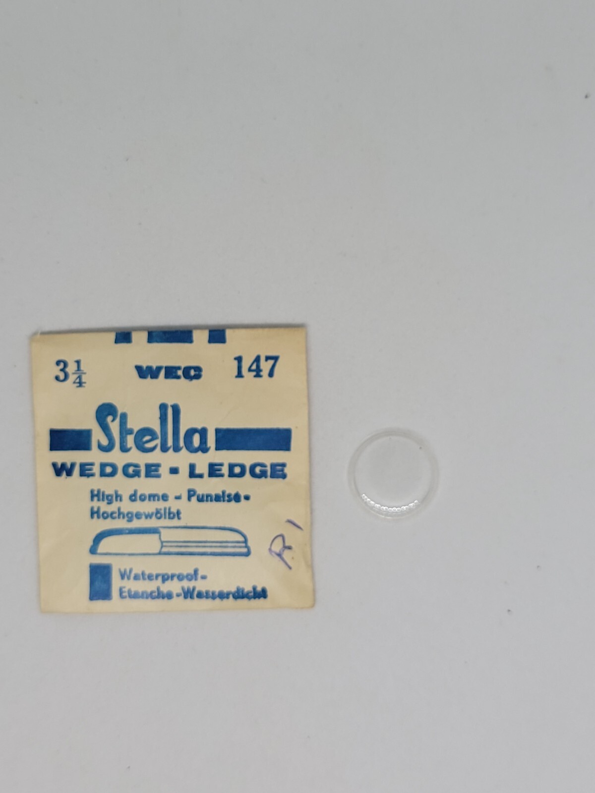 NOS Stella Wedge Ledge High dome Crystals multiple variations