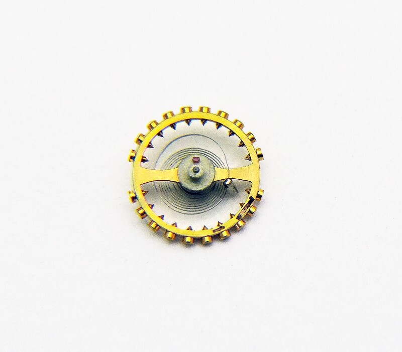 Genuine Rolex 1400 2938 Cal Wheel Spring Balance Complete for Movement – Damaged