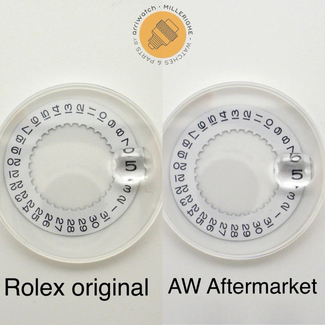 Rolex Sapphire Crystal 25- 295C- C1 Sapphire Glass LOGO Datejust Submariner GMT