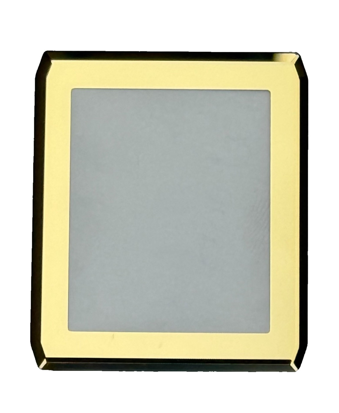 Crystal Glass to Fit BULOVA Rectangle Gold Trim Size (36.0×30.6)mm High Quality