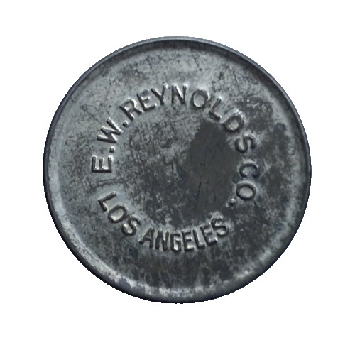 EW Reynolds Company Watch Parts Tin Advertising 39MM
