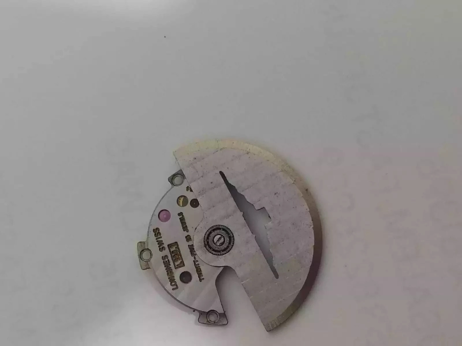 Longines Cal L990.1 Parts framework Rotor with automatic device Used