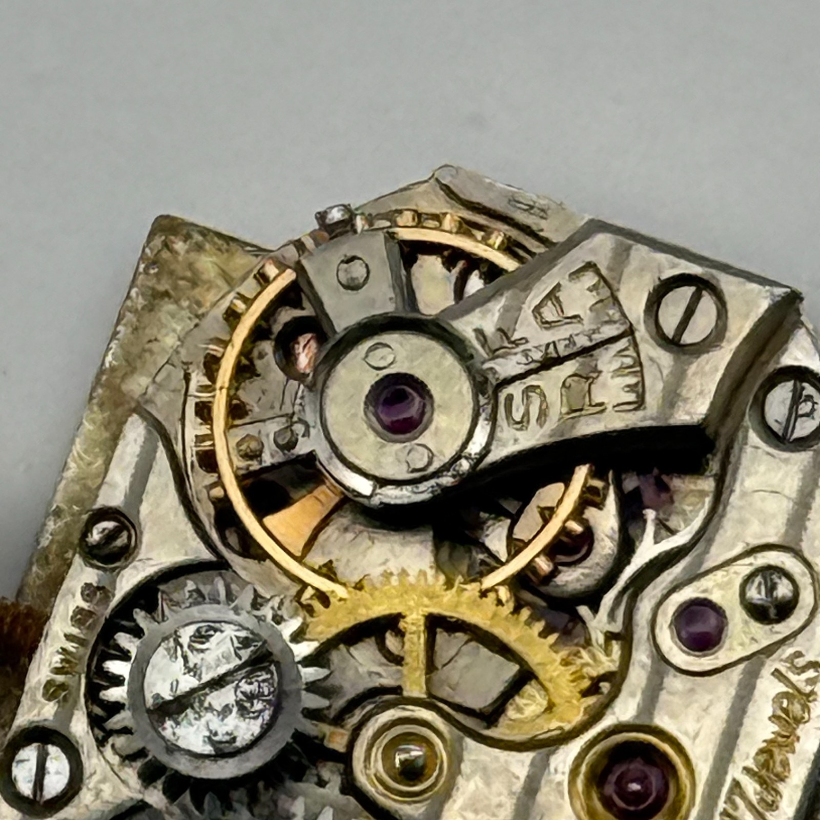 Lunesa L21 Watch Movement 17 Jewels Swiss Manual Wind Parts Repair 12.9mm