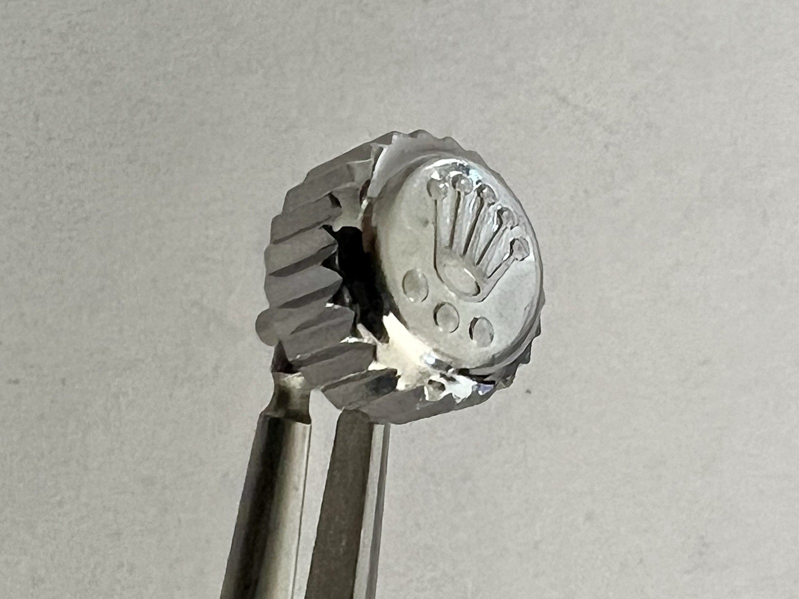 Genuine Rolex 803 Crown 8mm Steel for Submariner / Yacht-Master II #4