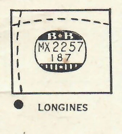 LONGINES : BRISTOL – Rectangle 22.5mm x 18.7mm