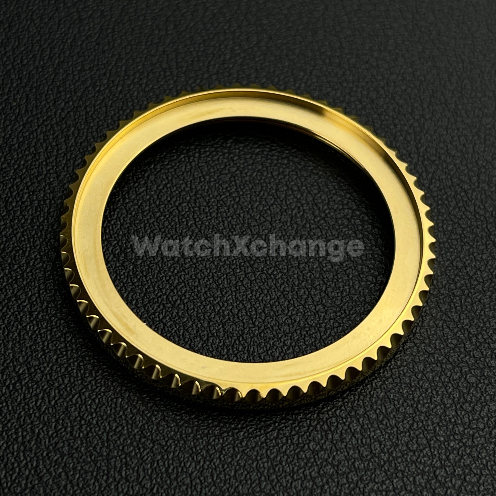 Gold Sub Style Edge Watch Bezels for Seiko SKX007 SKX011 SRPD Mod With Gasket