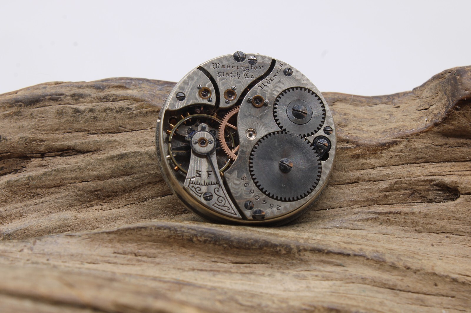 ILL. WASHINGTON WATCH POCKET WATCH MOVEMENT 2540695 GRADE: 139 11j 29.2mm (KG)