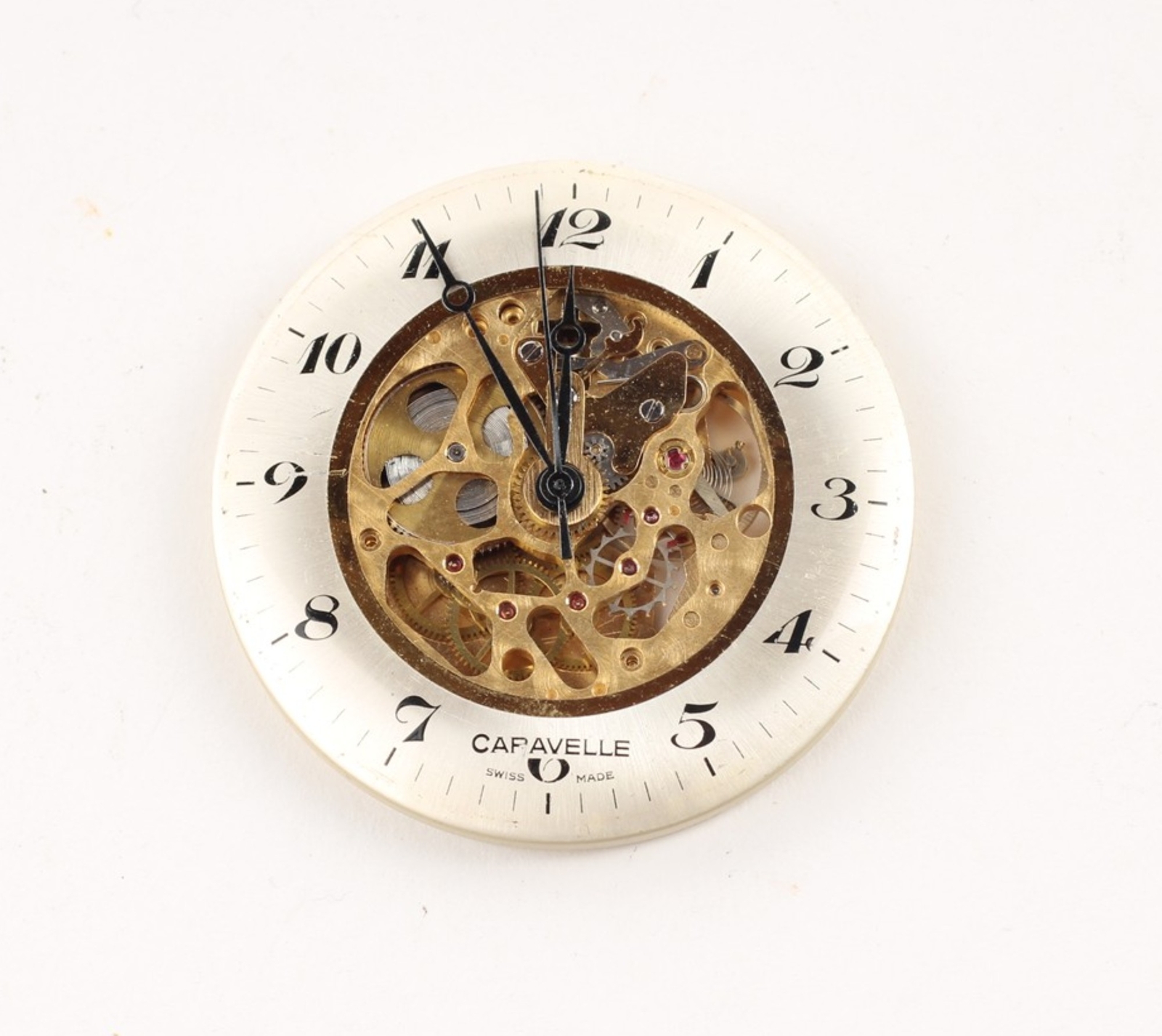 Carvelle Skeleton Swiss Men’s Wrist watch Movement 17 Jewels-BD-128