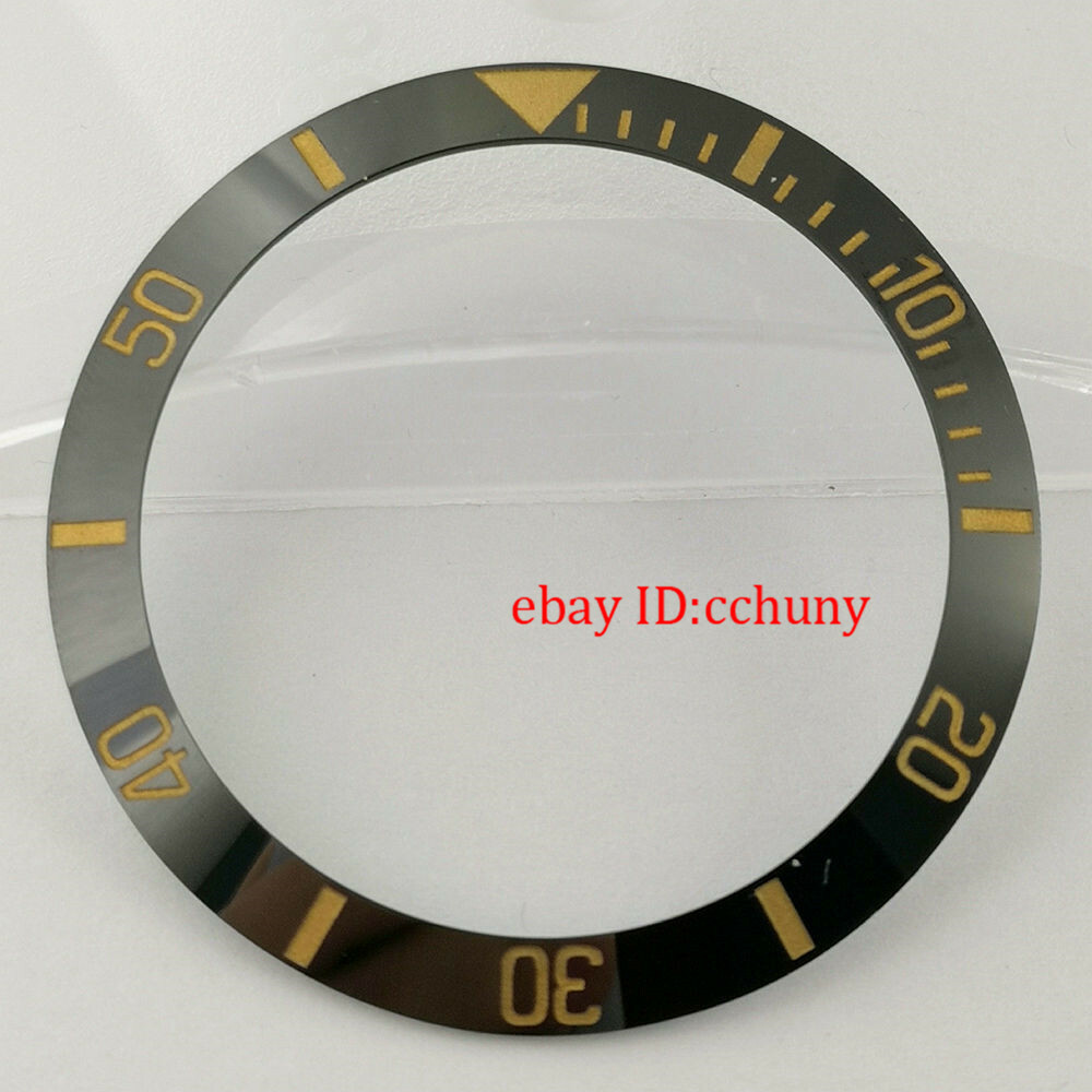 38mm ceramic bezel insert Without luminous beads for 40mm watch
