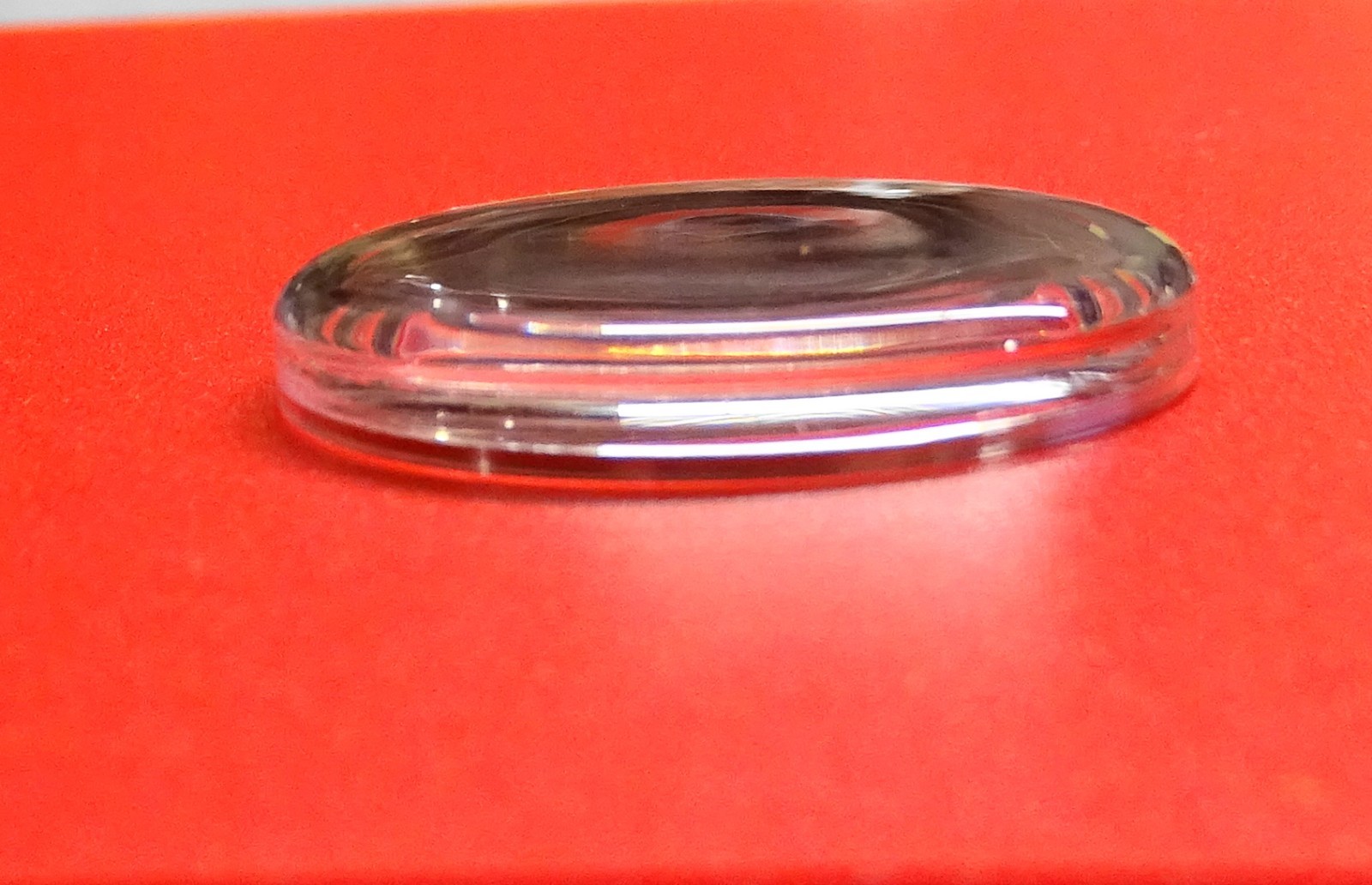 Diving Watch Glass Steel Chrome Ring Ø 23.0 Mm Height 4.6 Mm