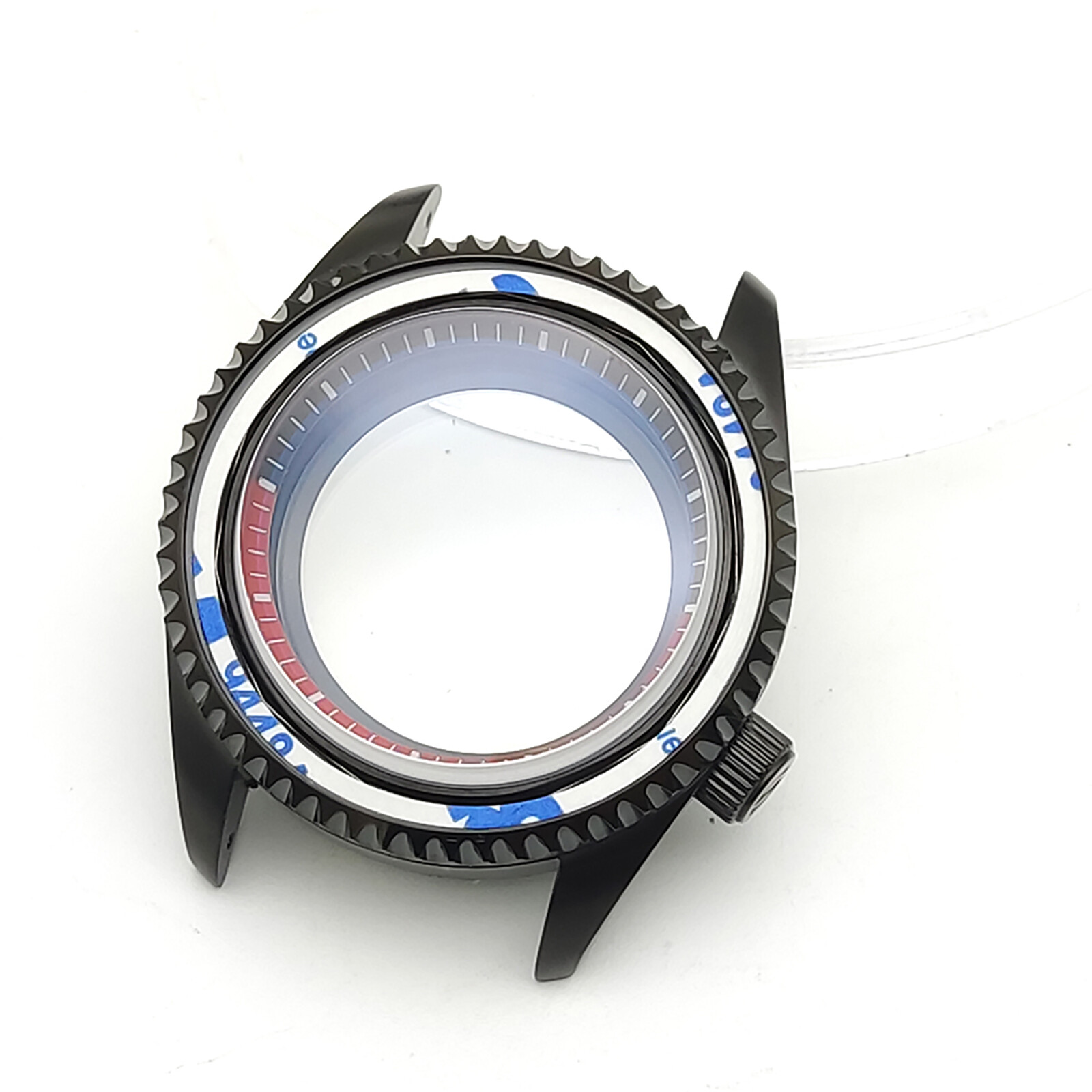 42MM Watch Case Modified SK007 Sapphire Glass Steel Case for NH35/NH36 movement