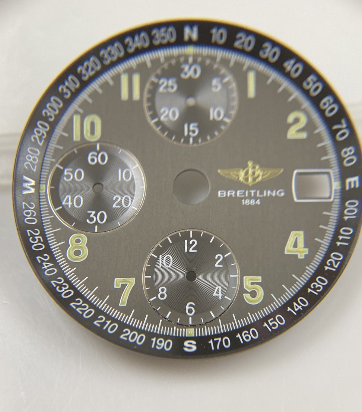 Original Breitling Chronomat Longitude GMT A20048 Cal. Valjoux 7750 Tabacco Dial