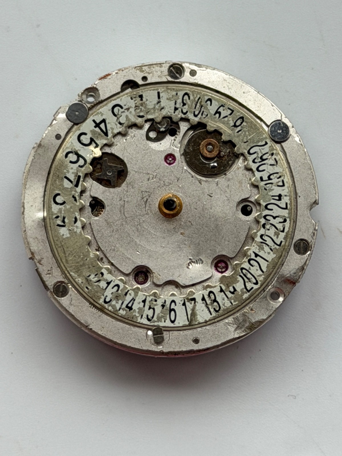 TUDOR Chrono DAMAGED MT5813 MainPlate & Movement For parts or restore