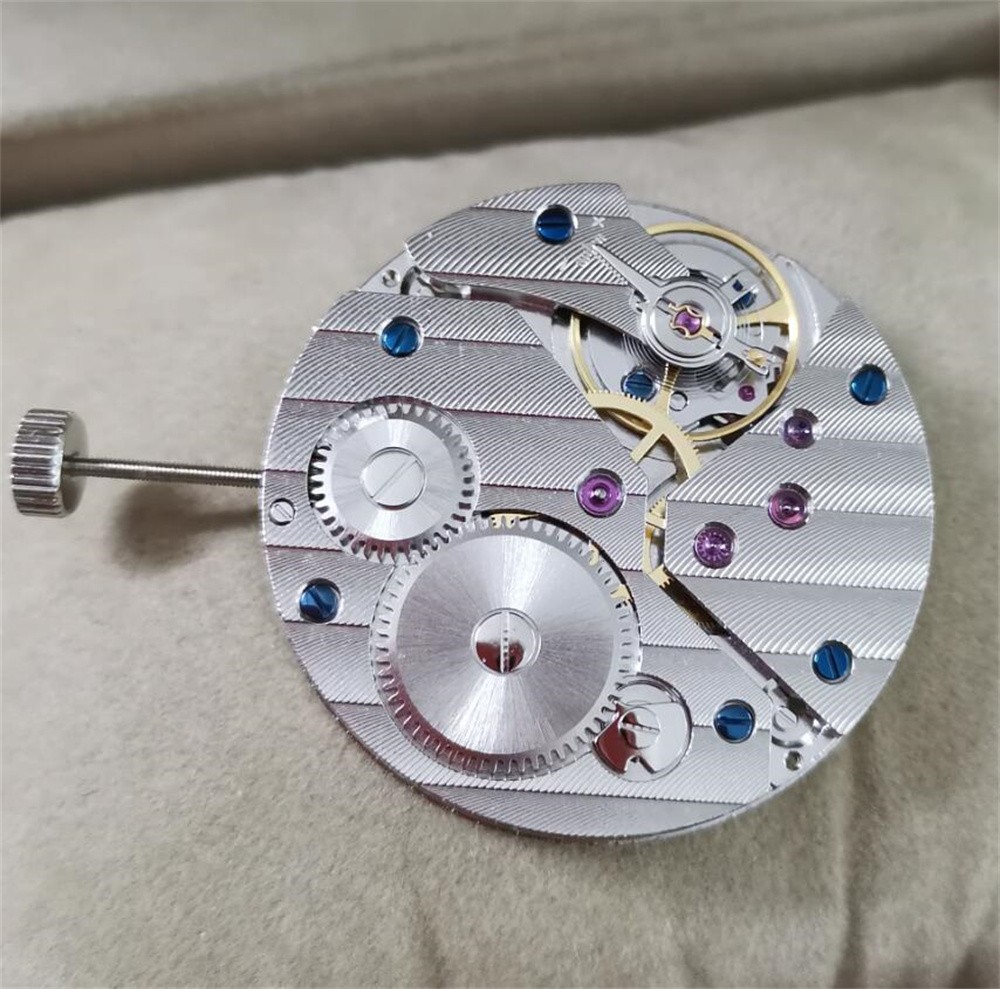 Tianjin ST3600 Movement 21600 BPH Manual Winding Repair For ETA6497 Movement