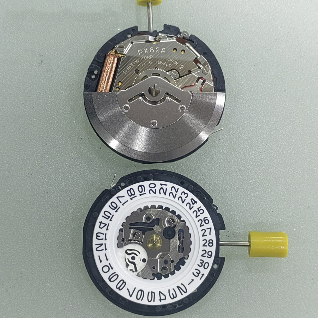 Watch Part S.EPSON PX82A Kinetic Movement 3 Hands Single Calendar Date At 3H