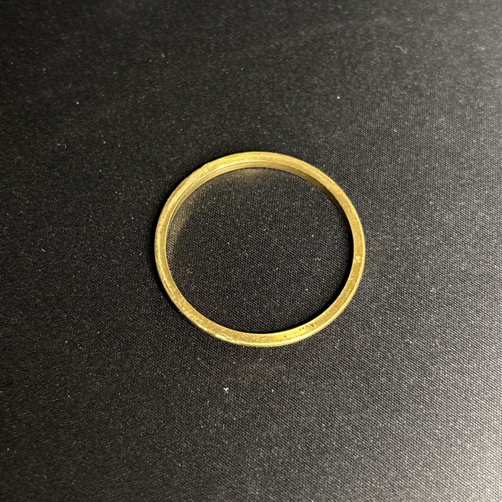 Genuine Rolex Datejust 36mm 18k Yellow Gold Fluted Bezel Authentic Part -2 Dents