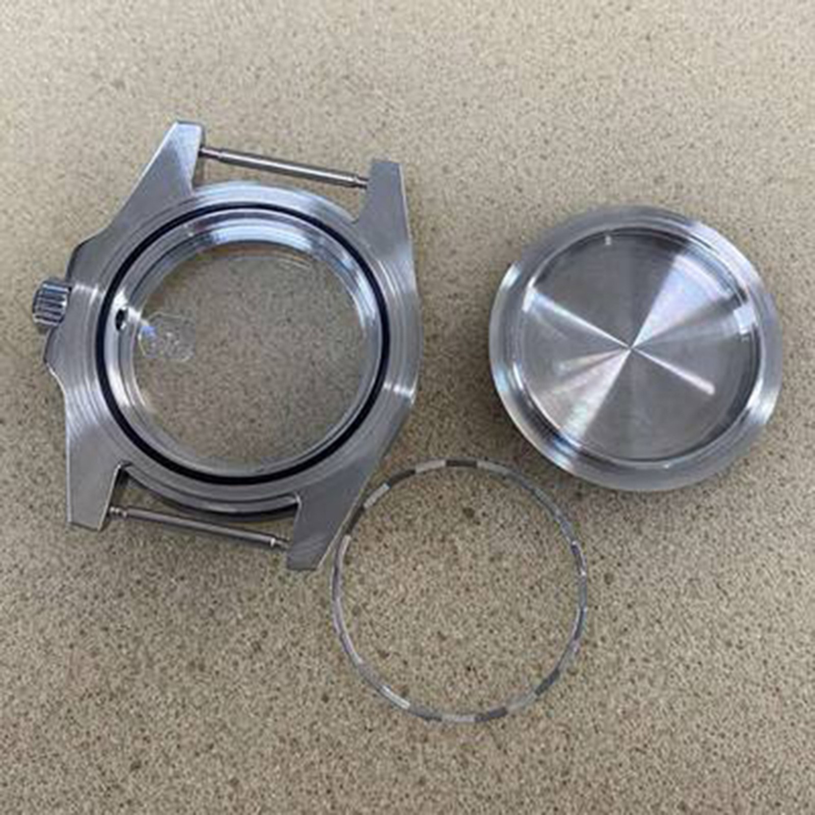 Ceramic Ring Stainless Steel Watch Case 40mm Accessories For NH35/36 Movement