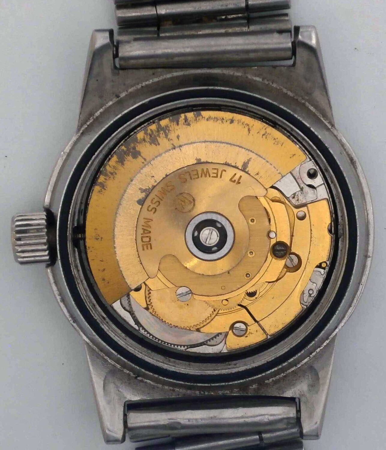 VTG WEST END Sowan Steel Wristwatch. Ref: S4289. Cal: 2878. For Repairs