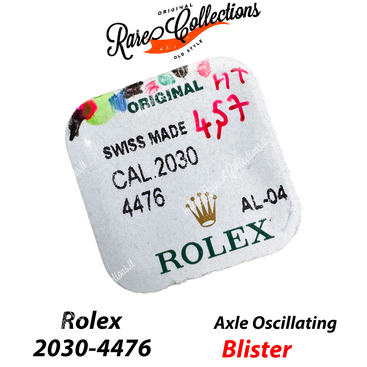 Rolex 2030 4476 Excellent condition Axle for Oscillating Weight